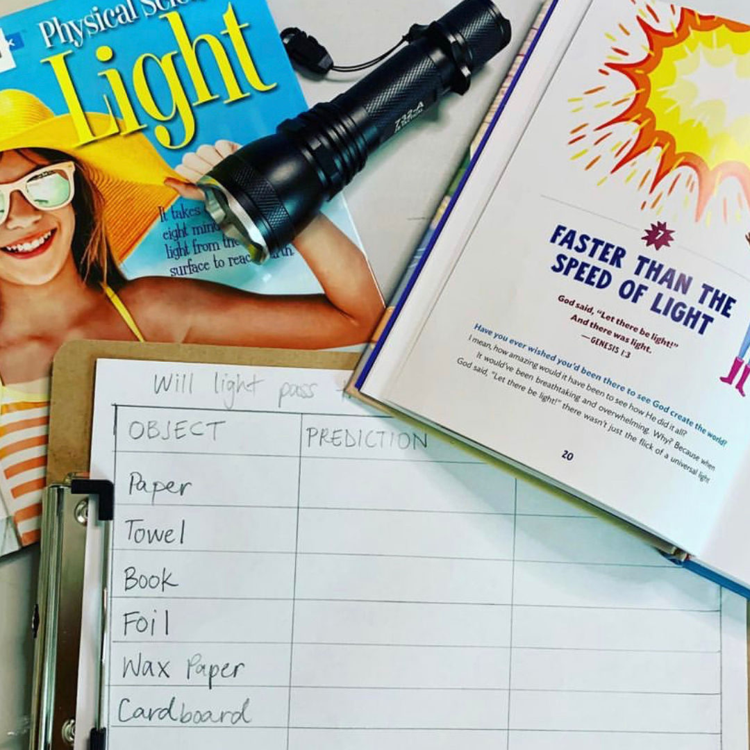 At Home Science Experiment with Low Prep and Less Mess