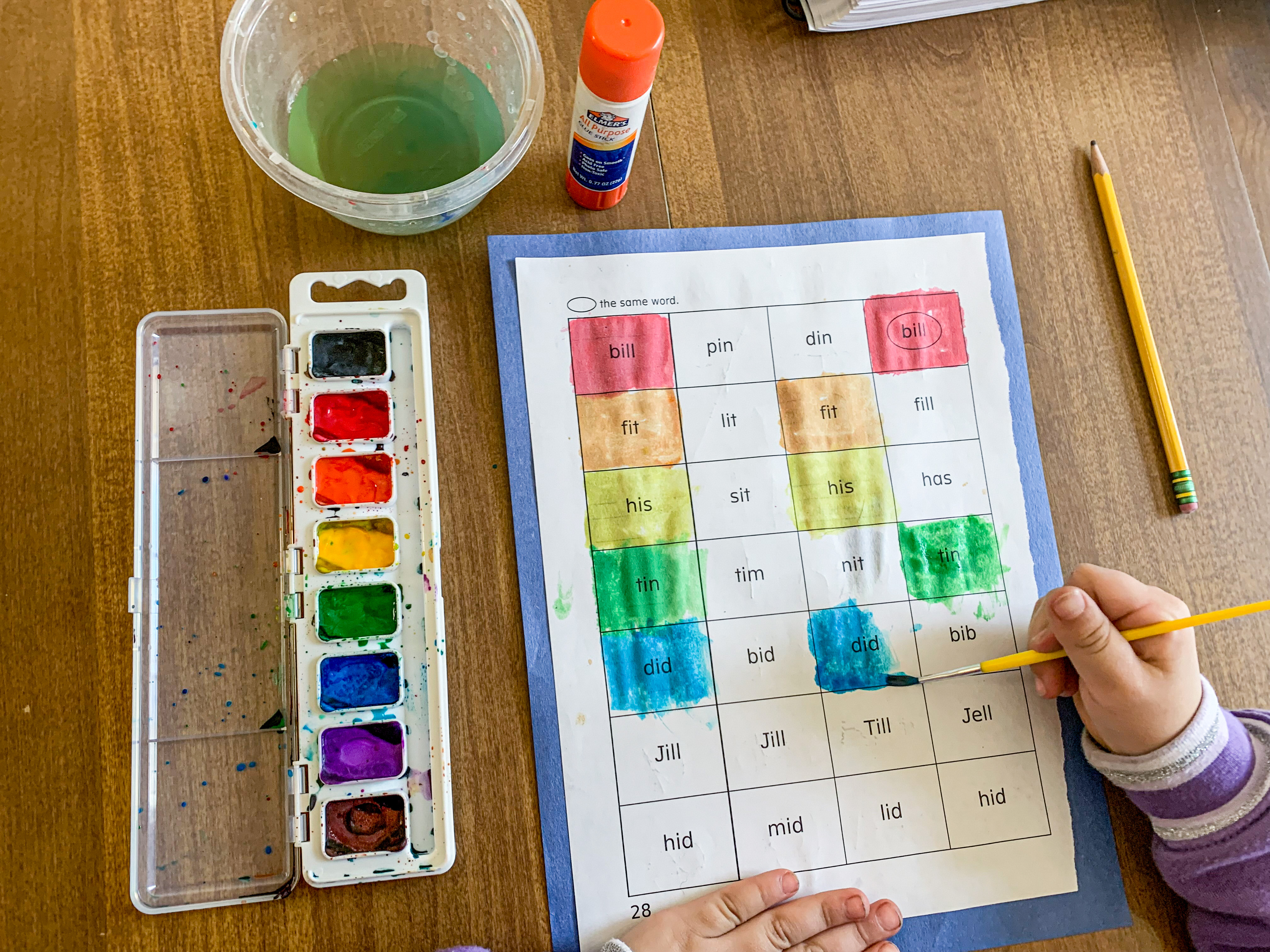 explode the code watercolors