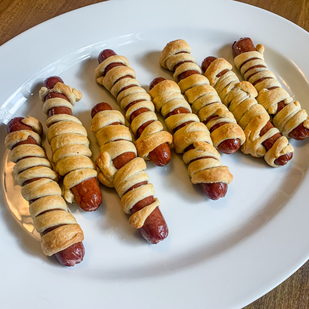 mummy hot dogs