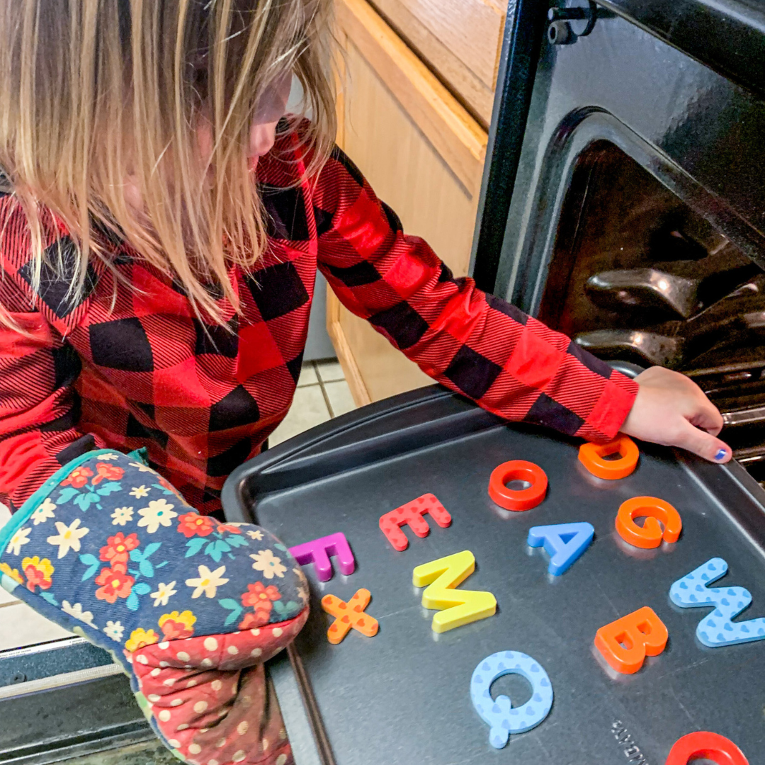 Simple Preschool in the Kitchen