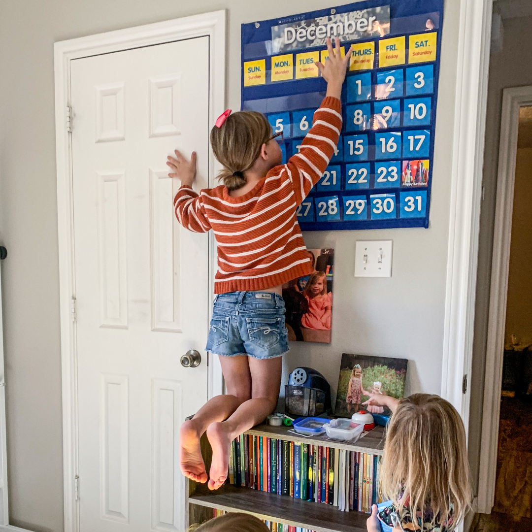 A Simple Approach to Learning the Calendar in our Homeschool Simply