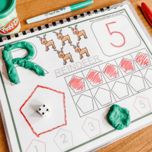 Write and Play Christmas | Numbers and Shapes