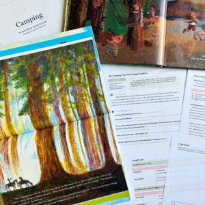 Thanksgiving | Picture Book Study 4 Camping Picture Book Study Bundle