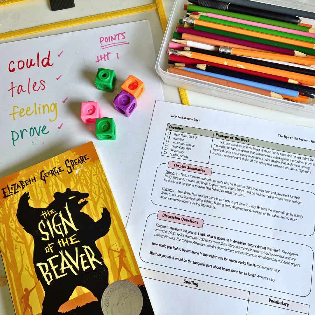The Sign of the Beaver | Novel Guide 1 The Sign of the Beaver | Novel Guide