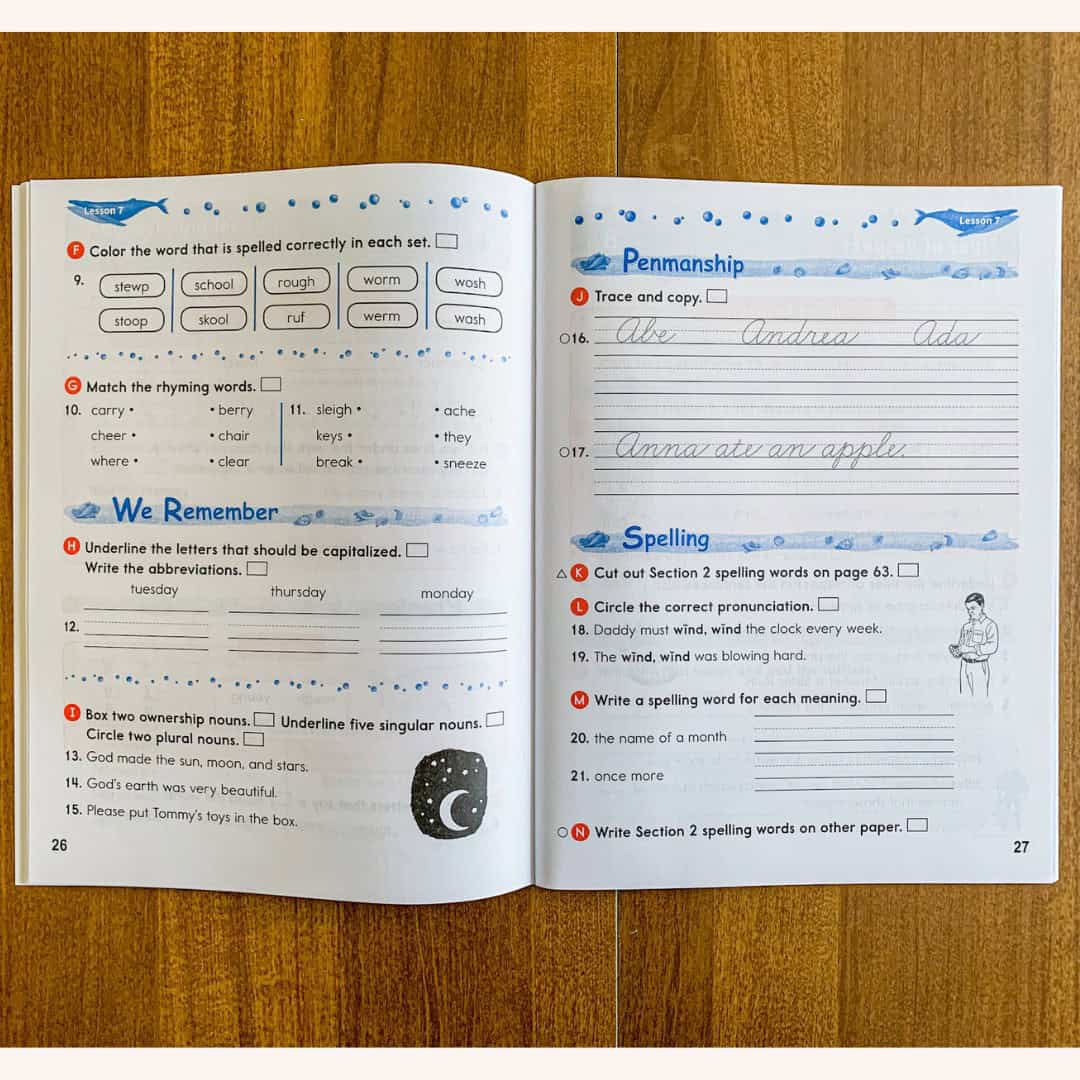 Christian Light Education Language Arts Review 18