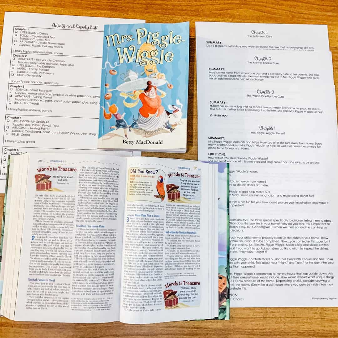 A Faith-Based Read Aloud Unit for Mrs. Piggle Wiggle 1 A Faith-Based Read Aloud Unit for Mrs. Piggle Wiggle 1