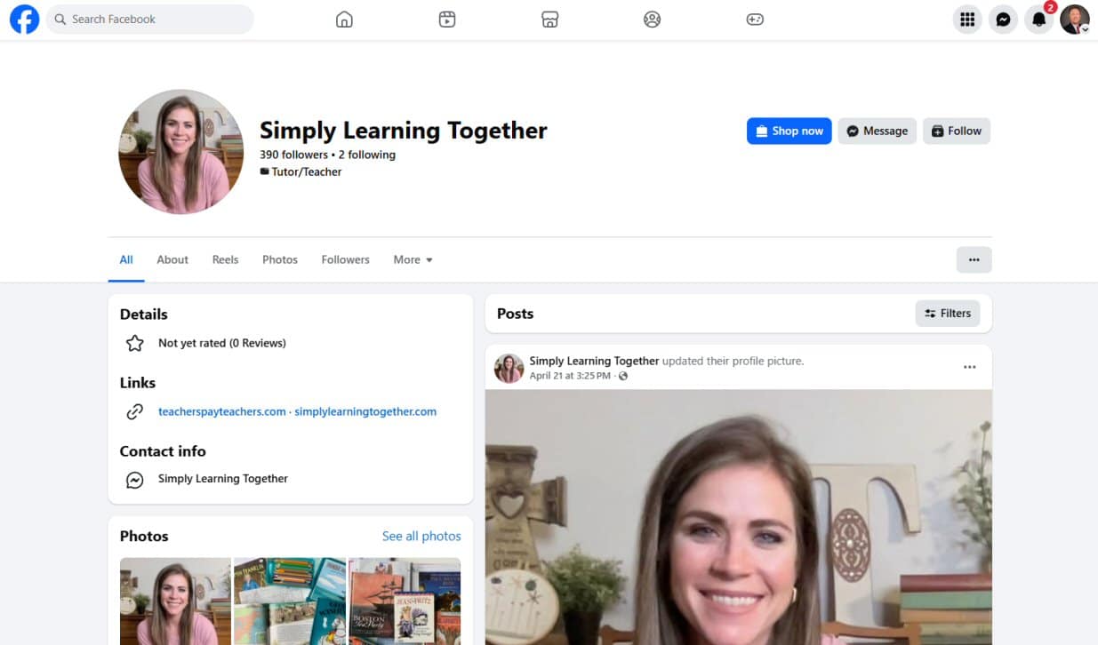 Simply Learning Together on Facebook Simply Learning Together on Facebook