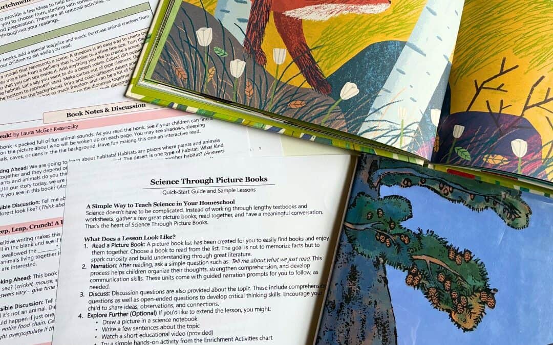 sample science through picture books