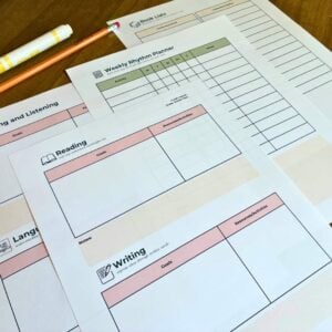 DIY Language Arts Template | Editable 9 Editable Language Arts Planning Template